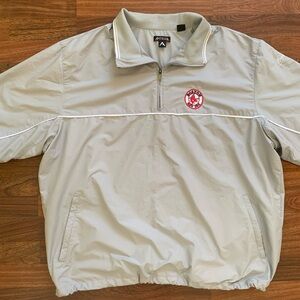 Antigua Boston Red Socks Athletic Mesh Lined Jacket Sz XL